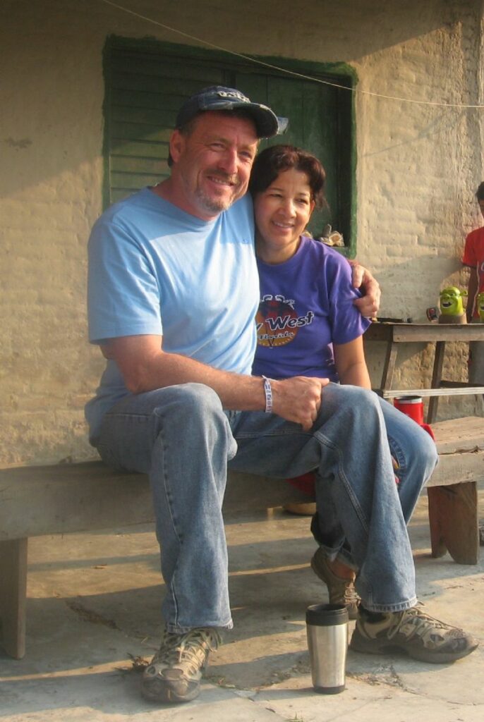 Tony and his wife Nidia