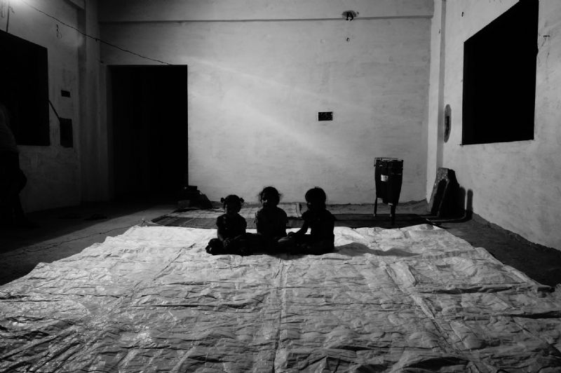 The first ones at church.