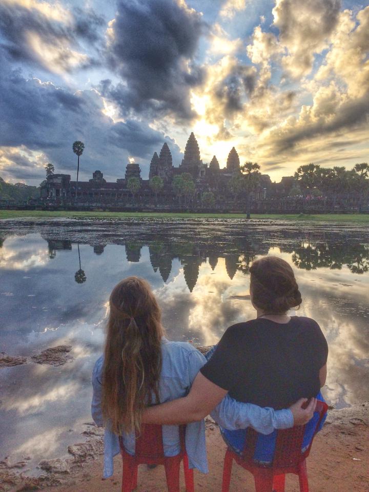 Lynda and I at Angkor Wat