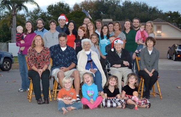 My family, Christmas 2010.