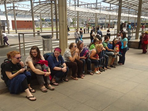 Bus Station in Quito 