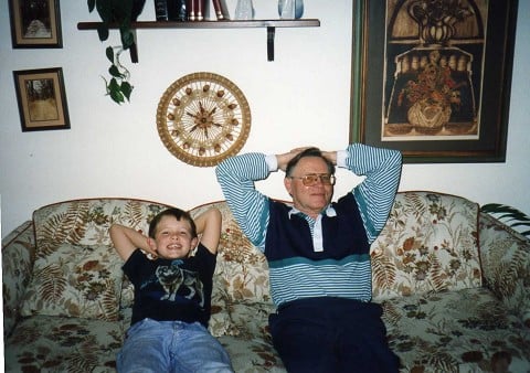 Me and my Grandpa.