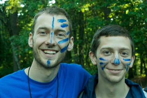 My team Go'el brother Jeffrey and I before squadwars