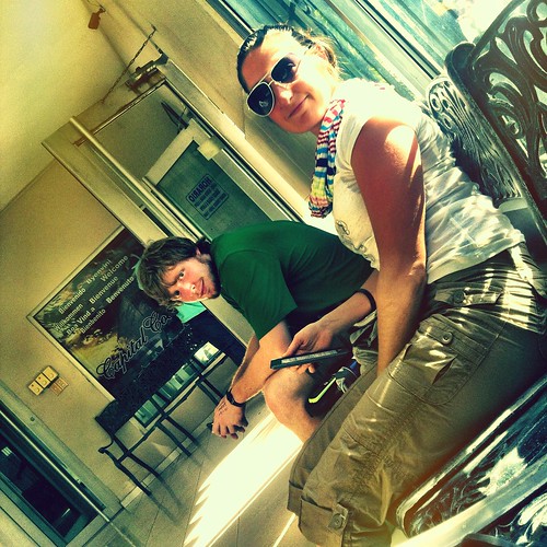 waiting at bus terminal