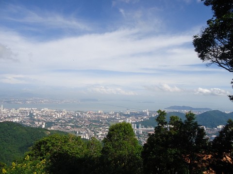 From the top of Penang Hill   9/15/12