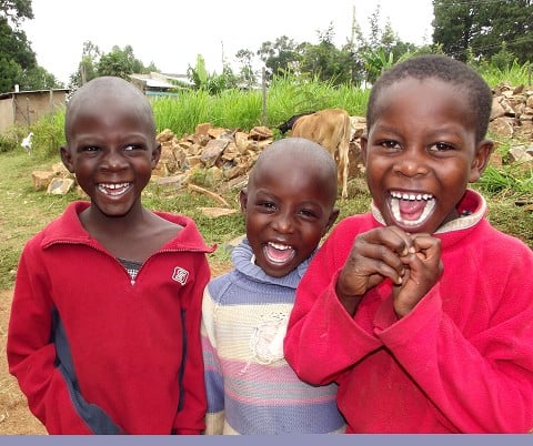beautiful children bridget, yunis and alex.
