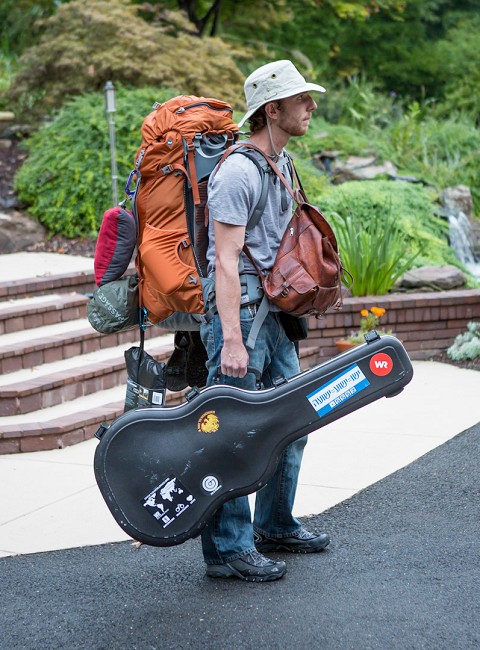 Packed for a year and ready to head off!