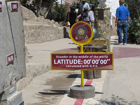 The real middle of the world!