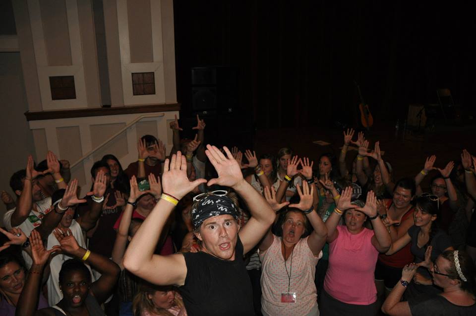 U Squad during a random dance party. 