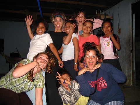  night with the girls in our house