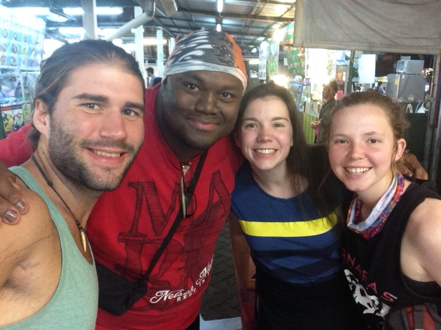 Attila, some of the team, and I.