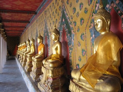 Buddas at a temple