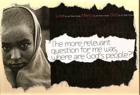 Love is on the move. Mercy is on the move. GOD is on the move.