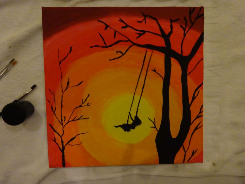 Painting for our host