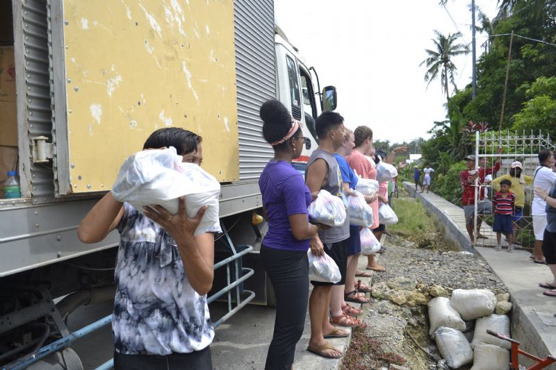 We did deliver all the supplies despite the hairy, sweaty situation. God redeems it all for His glory.