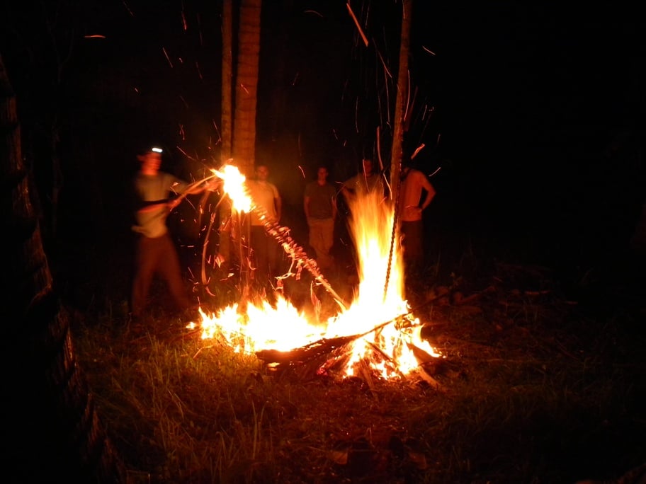 Playing with the fire