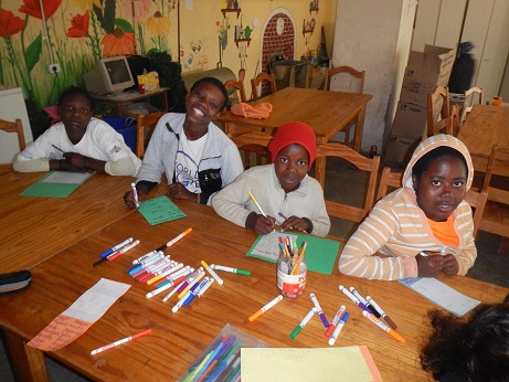Wendy, Esihle, Philani, and Ruth