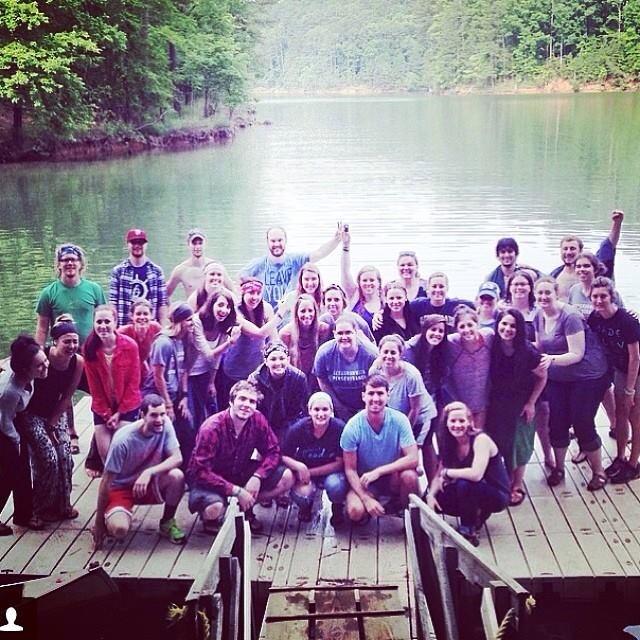 D Squad down at the lake (missing some very important people)