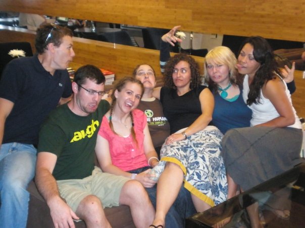 Team KU making a memory joebunting.theworldrace.org