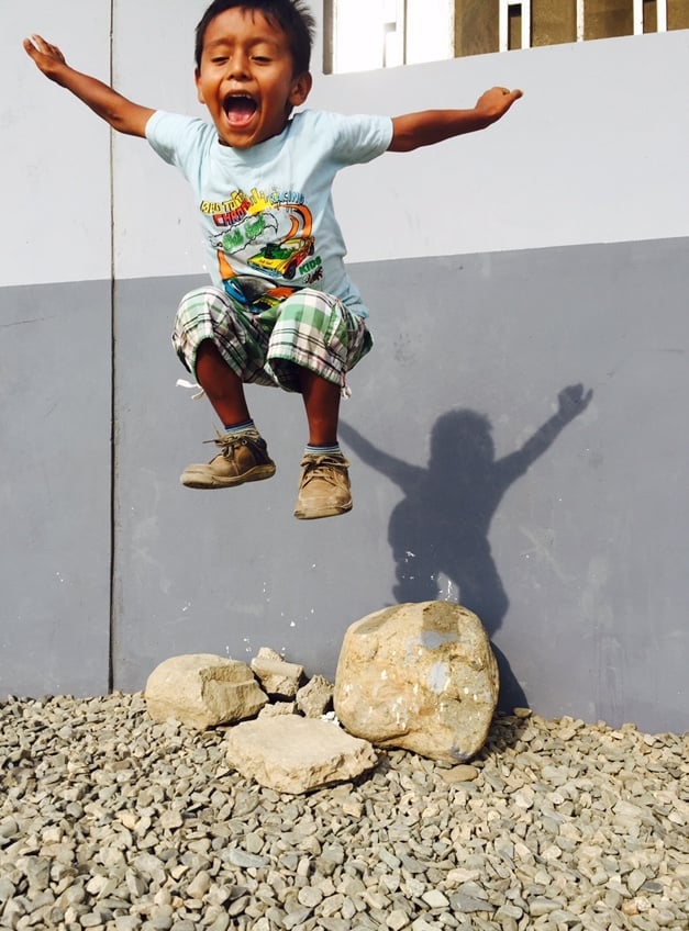 Juan, who participated in VBS and English classes. He was wild and crazy, but everyone felt the love of his amazing hugs every day.