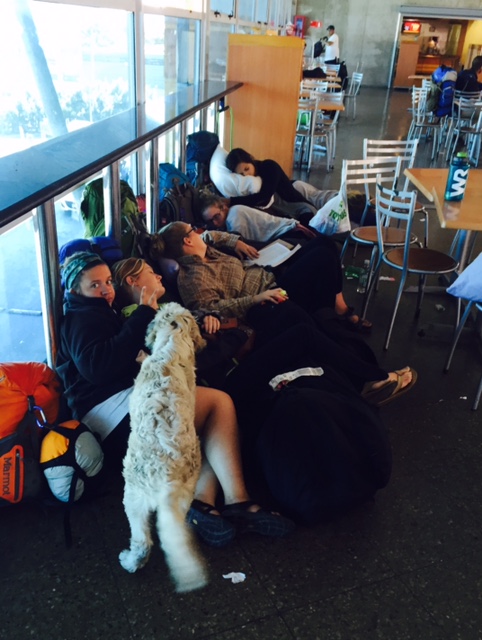 One of our many stops during our 90-hour journey from Peru to Chile.