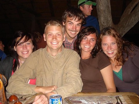 Team Dinner at Nisela Safari