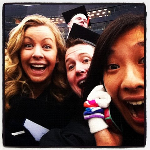 Can't believe we graduated WAHOO!