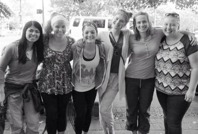 Meet my new sisters! This is my World Race team I get to do life and ministry with over the next year!!
