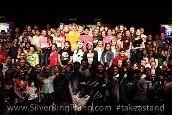 185 students that gave their lives to Jesus last night!