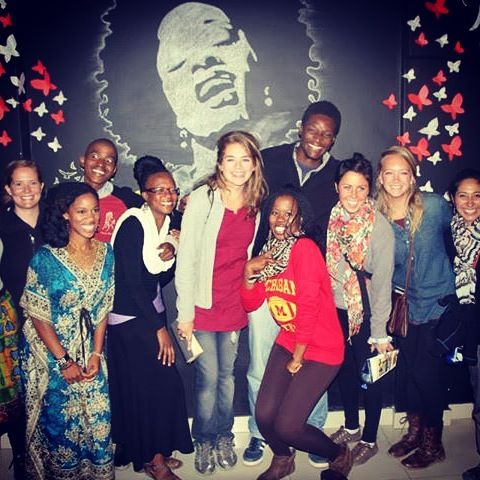 This is the amazing view from my bed! 