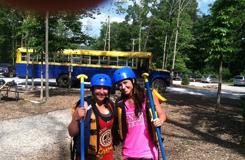 Fun in the sun at our S Squad lake hangout spot during WR TC 2013!