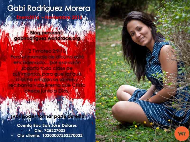 Apoyo World Race desde Costa Rica