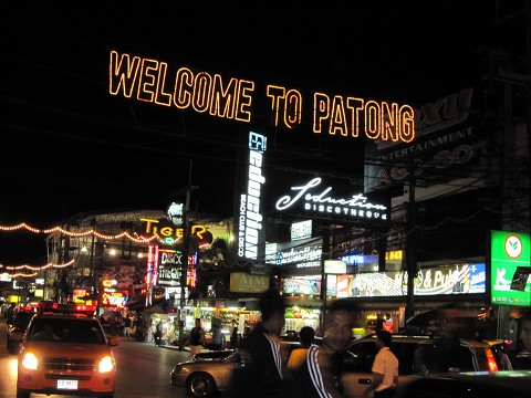 Bangla Road in Patong.