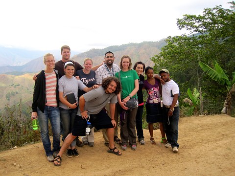 Team POP in Los Frios, Dominican Republic