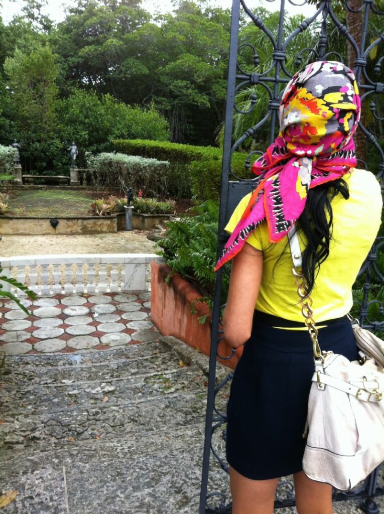 visiting a secret garden, Miami