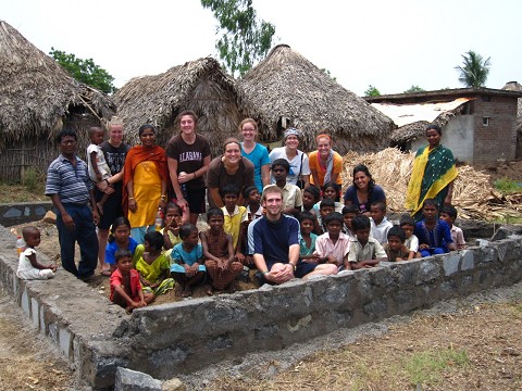 teams and contacts with the foundation of the church, India