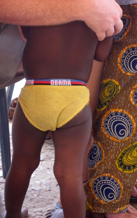 They really like Obama in Africa...