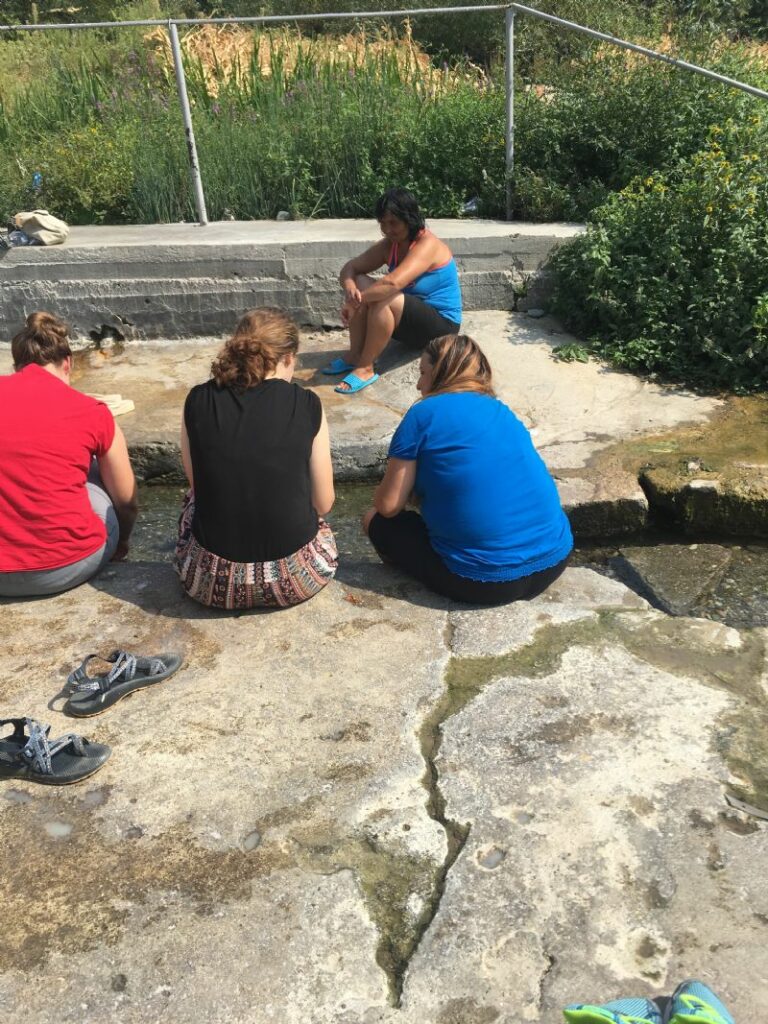 This is Maria the woman we met at the spring