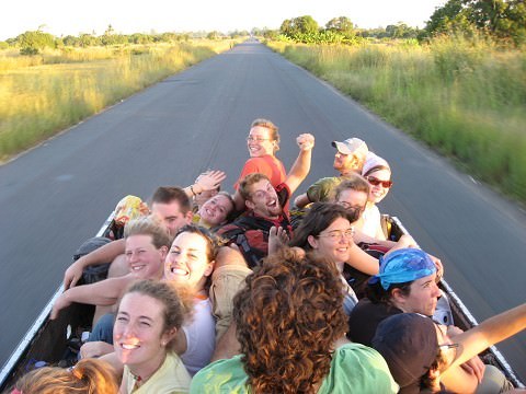 Flatbed ride to Morrumbala