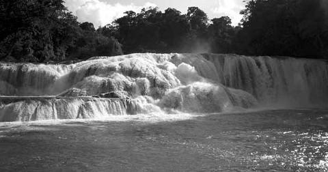 Agua Azul waterfall. We spent a few hours here last Sunday. (Jan 7)