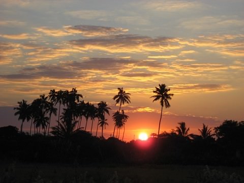 Mozambique sunset