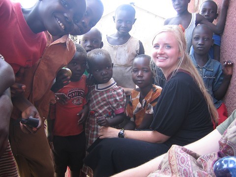 Precious Ugandans observing the Mizungu