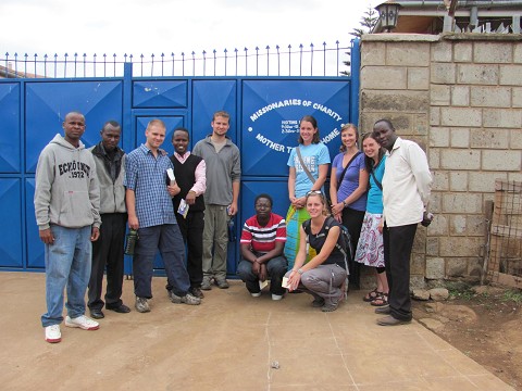 At the children's home