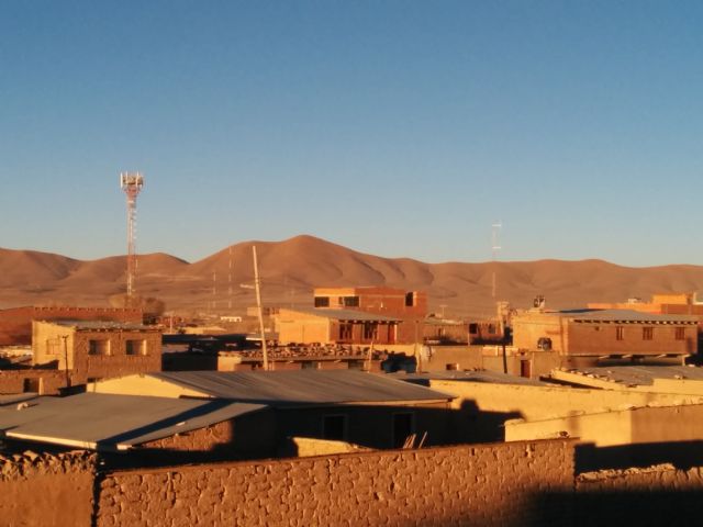 View from our compound 