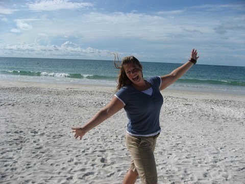 At the beach in Thailand, I Love the Ocean!