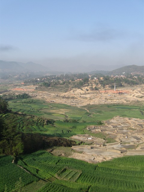 The view from our house in Neapl