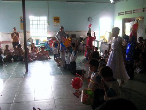 This orphanage is a Catholic establishment. 