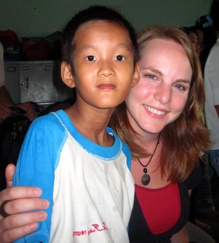 Steph  and  her friend.  