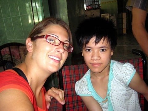 Kara  and  her friend.  (Some of the pictures I have on my computer, came from her camera.)