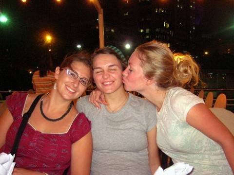 Kara, Marissa,  and  I.